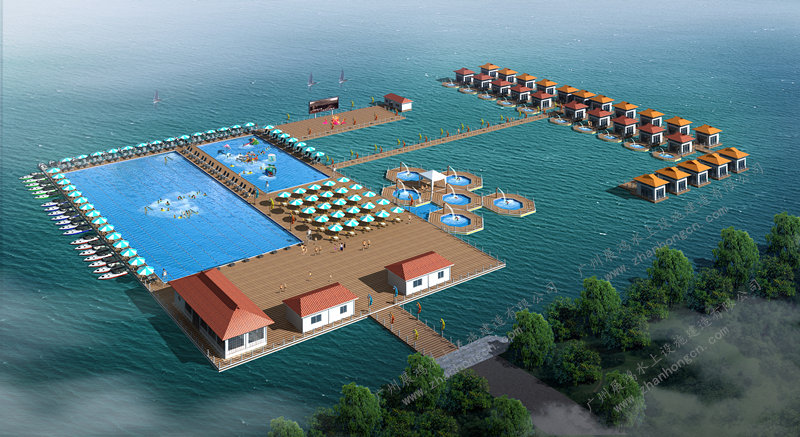 石門(mén)縣天然漂浮游泳池